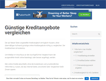 Tablet Screenshot of finanz-content.de